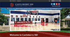 Desktop Screenshot of castleberryisd.net